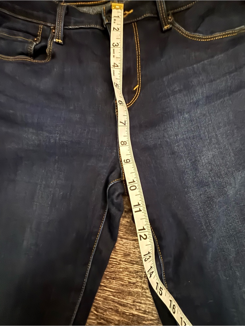 Levi's Women’s 505 Straight Jeans — Deep Indigo - Picture 7 of 10